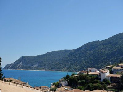 Výhled od bazénu | Hotel Odyssey Lefkada